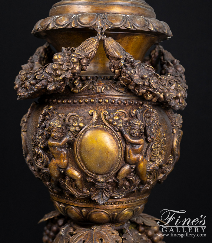 Lighting Lamposts  - Ornate Bronze Lampost - LMP-002